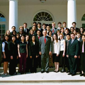 2004 STS Finalists Meet President George W. Bush at the White House