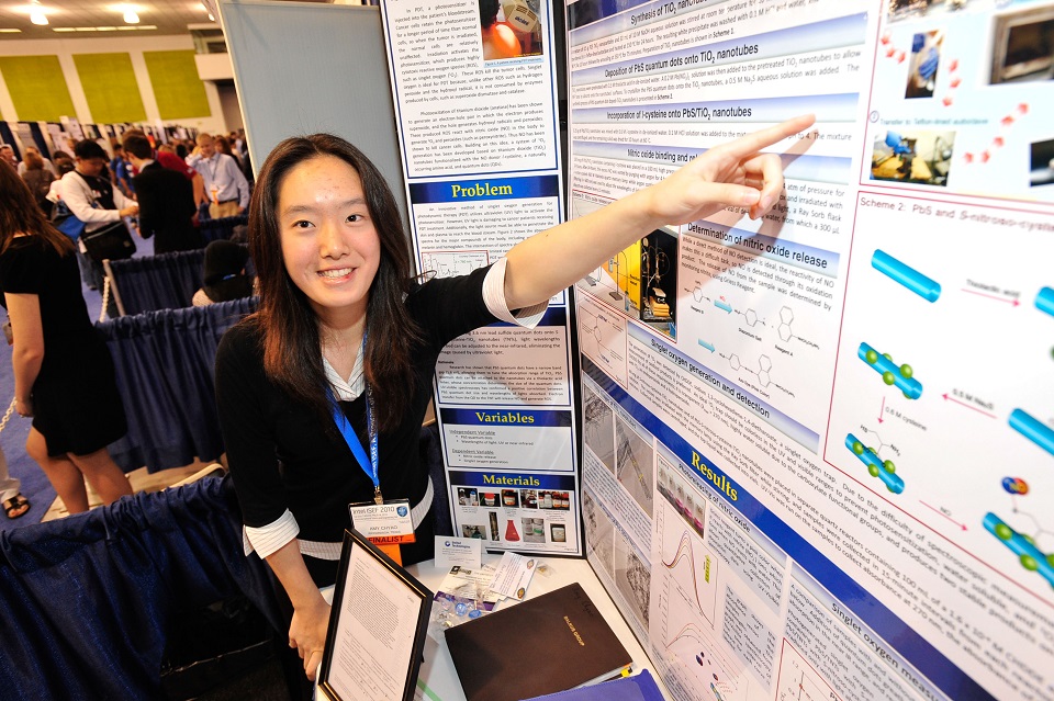 Amy Chyao, the first winner of the Gordon E. Moore Award in 2010