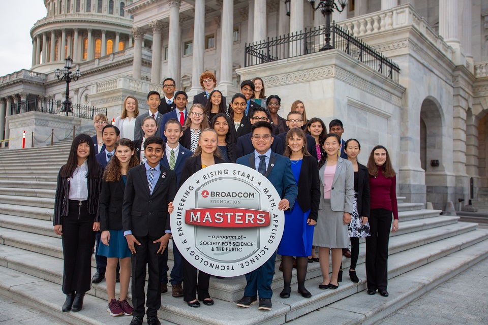 Broadcom MASTERS finalists on Capitol Steps