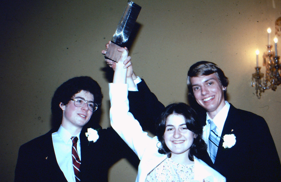 1981 Science Talent Search Finalists - Top 3. Westinghouse STS.