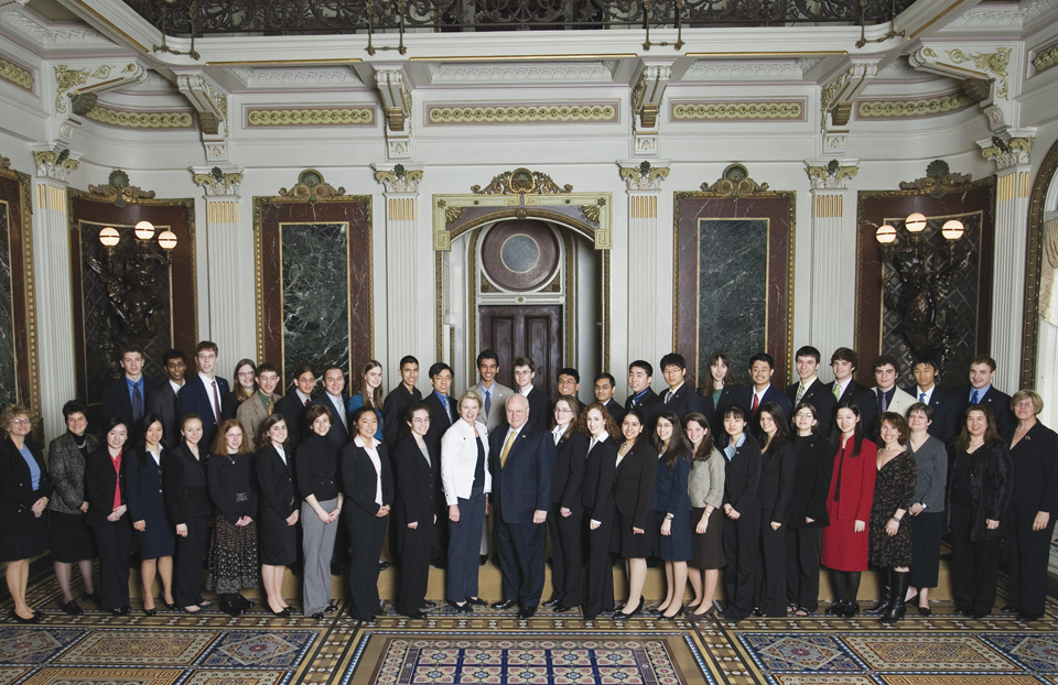 Science Talent Search 2007 with Vice President Dick Cheney